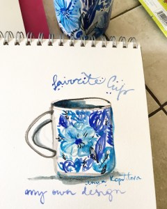 ANYA KOPOTILOVA FAVORITE CUP WATERCOLOR