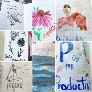 green rain art illustrated journal