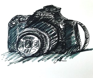 5 minute sketch camera greenrainart