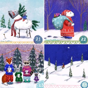 Greenrainart-advent-illustration-21-24